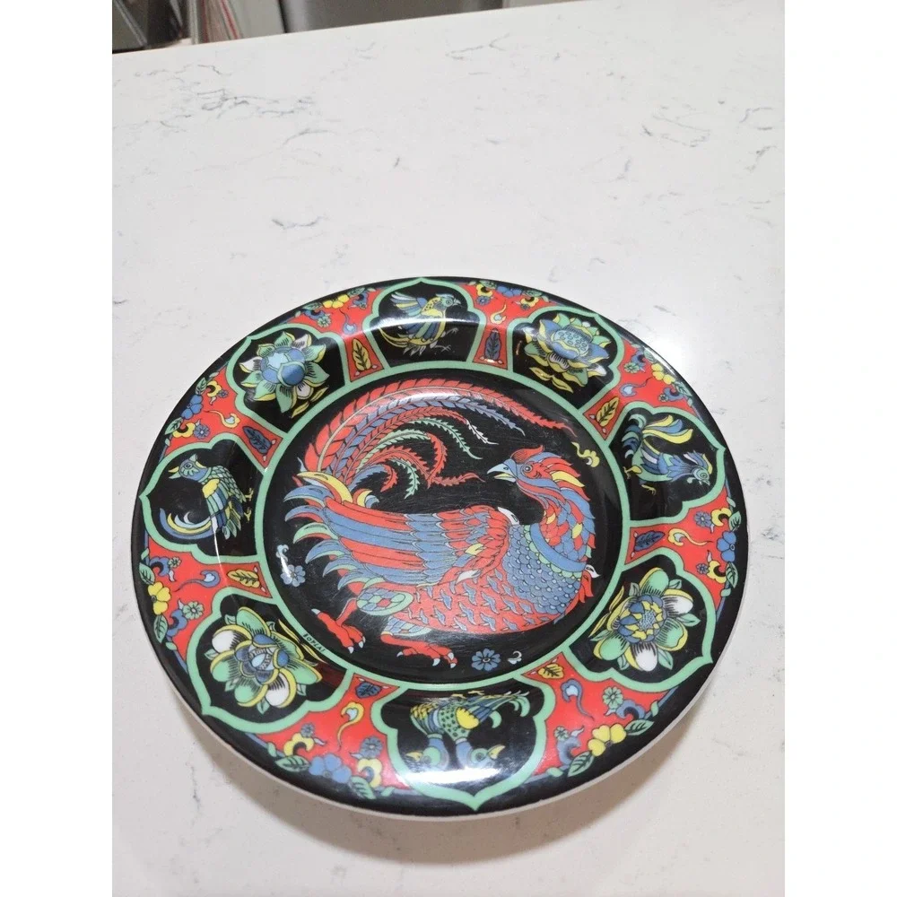 Bopla Switzerland deep plate with the Bird design from the Asia series 9